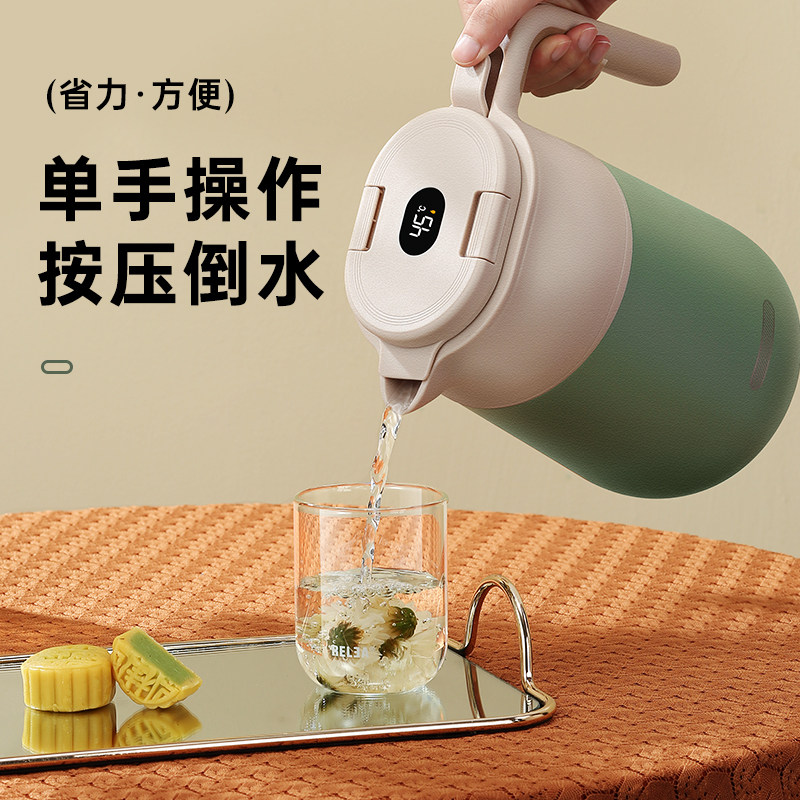 物生物智能家用316l不锈钢热水壶 物生物保温壶