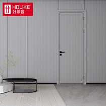 Good Leipker New Chinese Lanting Family Brief Lacquer Wood Door Environmental Protection Soundproof Bedroom Bookroom Solid Wood Composite Door