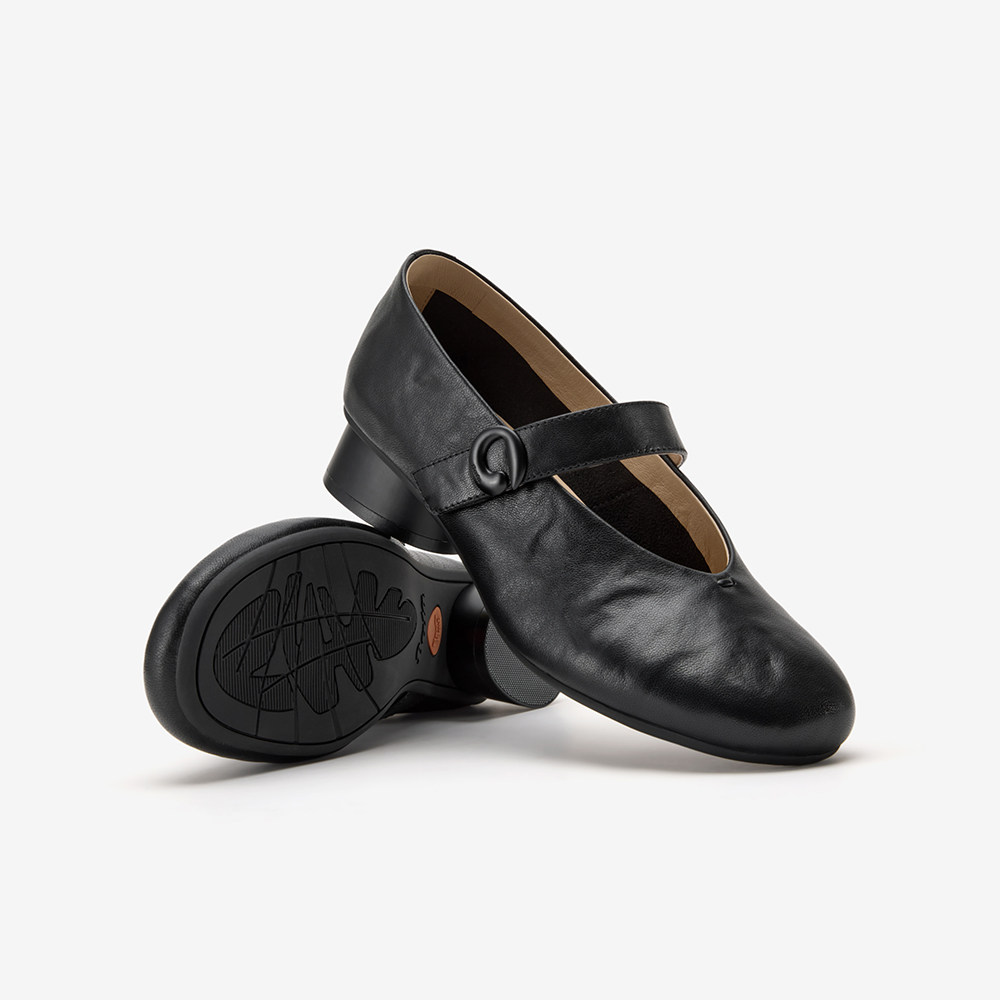 Bata玛丽珍鞋女2026春季商场新款优雅通勤软底羊皮单鞋AAX24AQ6,淘宝优惠券,粉丝福利购,淘宝优惠卷