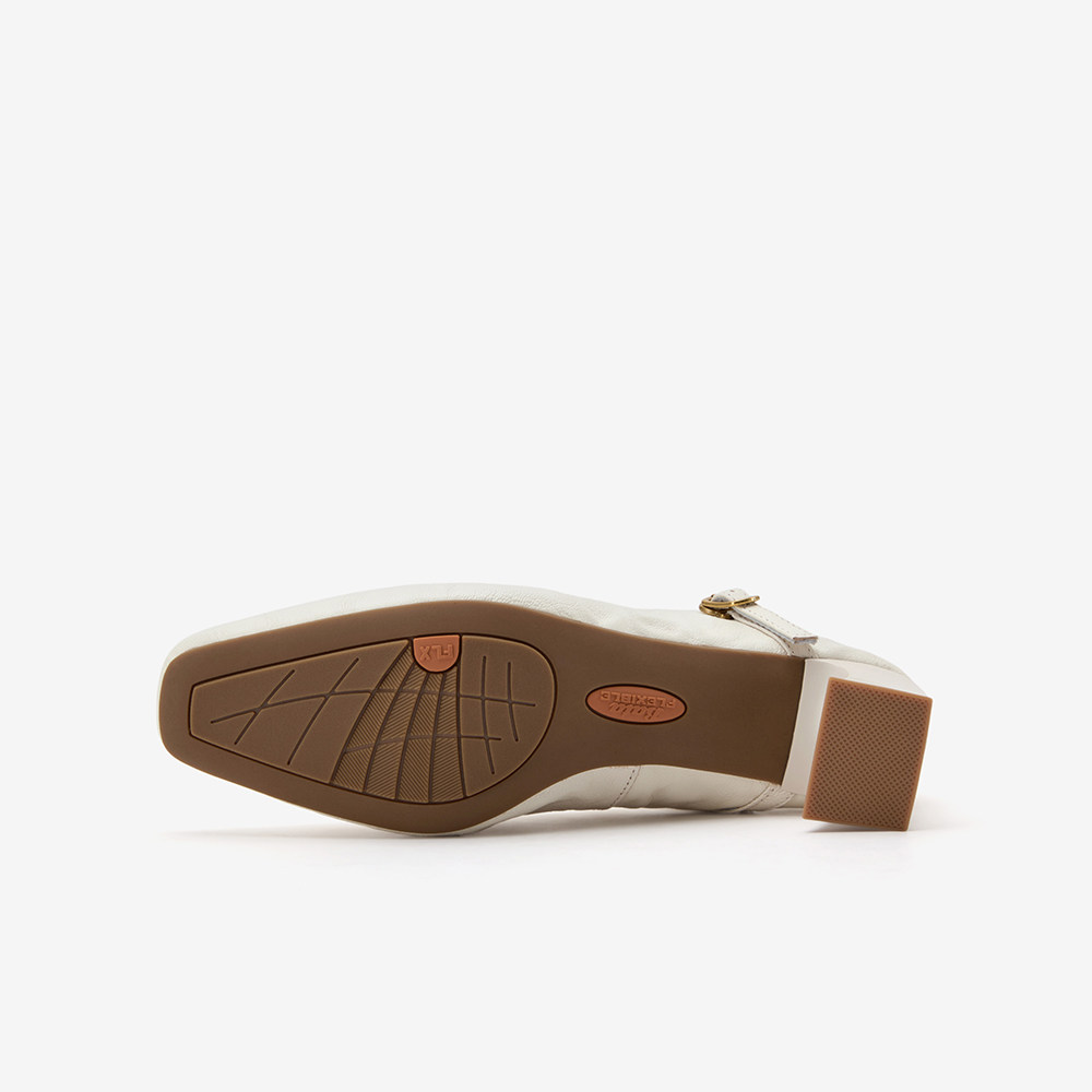 Bata羊皮书玛丽珍单鞋女秋商场新款复古软底浅口鞋8065DCQ5,淘宝优惠券,粉丝福利购,淘宝优惠卷