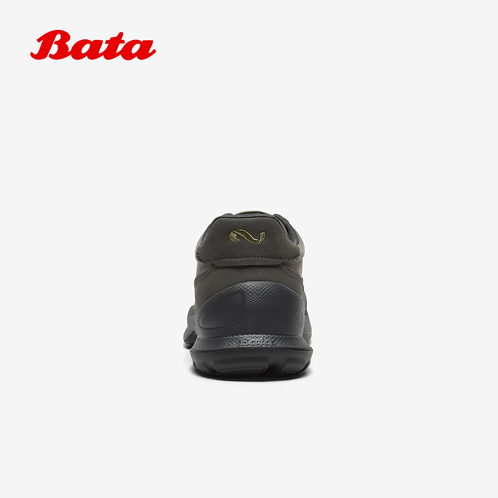 Bata休闲鞋男2026春商场新款厚底透气舒适通勤休闲鞋A1201AM6 - 图0