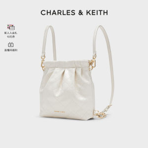 CHARLES&KEITH24春季新品CK2-60782390迷你流浪包單肩斜挎雙肩包