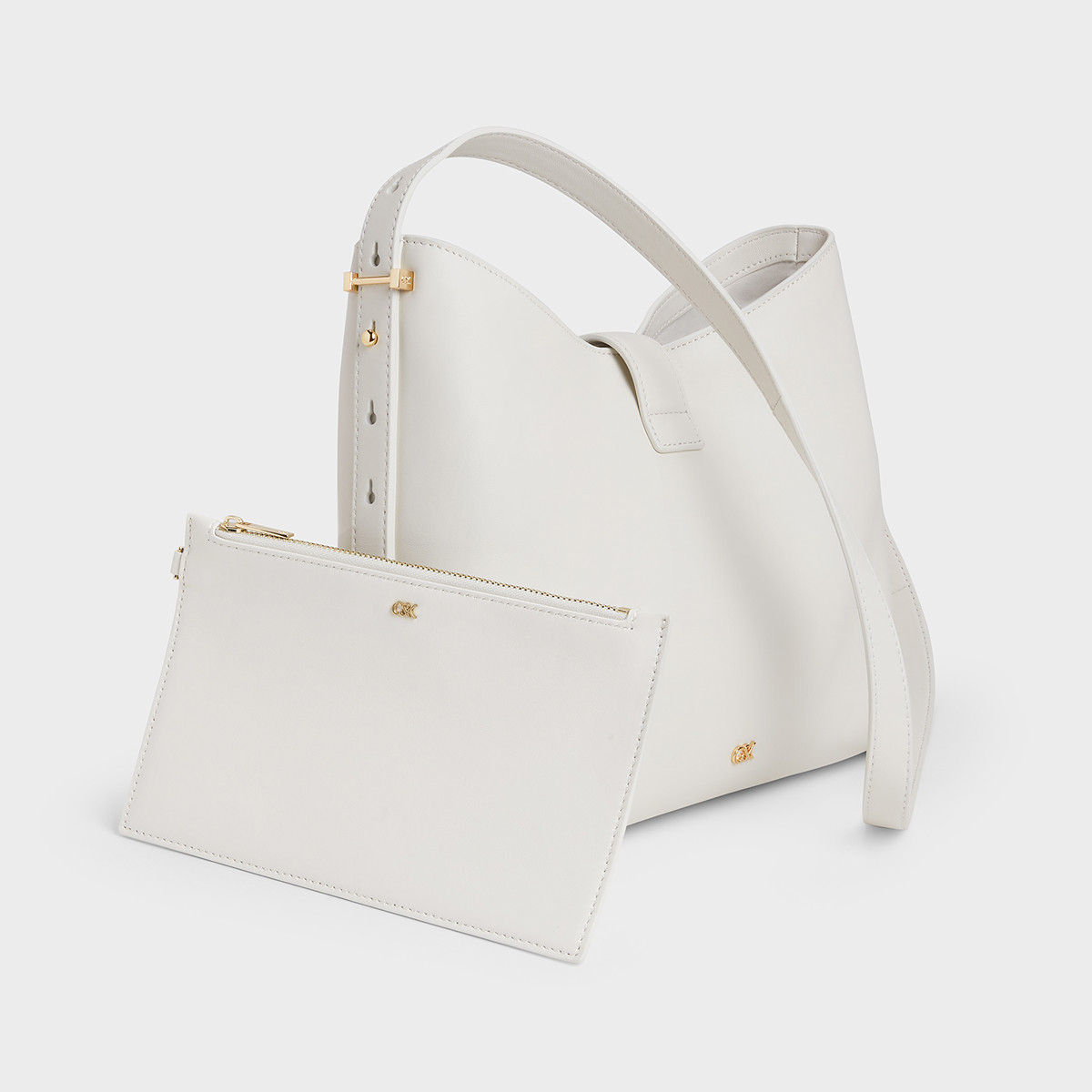 CHARLES&KEITH秋冬SL2-40681199柔软羊皮单肩斜挎子母托特包hobo,淘宝优惠券,粉丝福利购,淘宝优惠卷