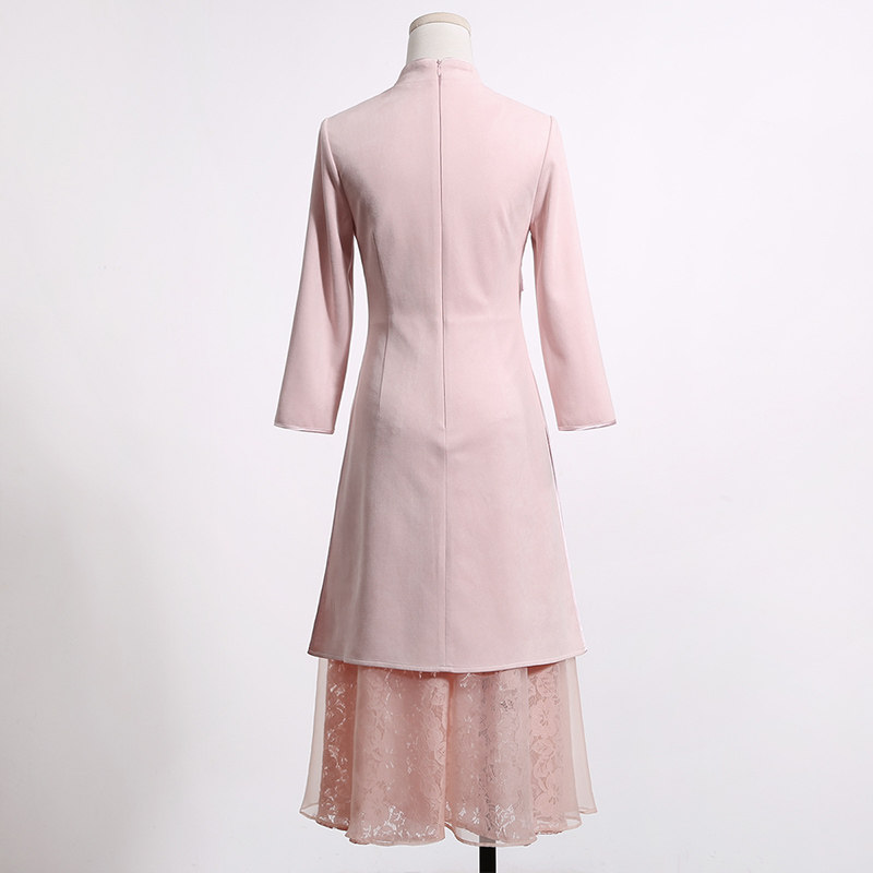 中国风2020年秋装新款中式女连衣裙 jossepon旗袍