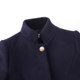 Rose Belle stand collar fashionable business attire woolen coat