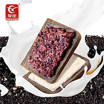 友臣五黑紫米面包吐司425g[2元优惠券]-寻折猪