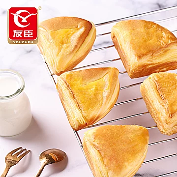 【友臣】奶酪千层面包整箱1000g[2元优惠券]-寻折猪