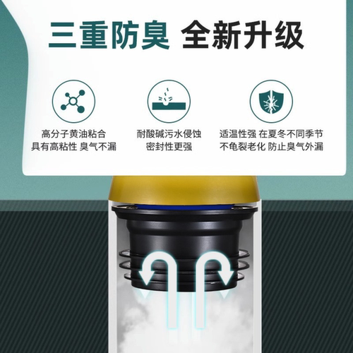马桶法兰密封圈防臭防漏水加厚胶圈垫圈通用型下水坐便器配件大全 - 图0