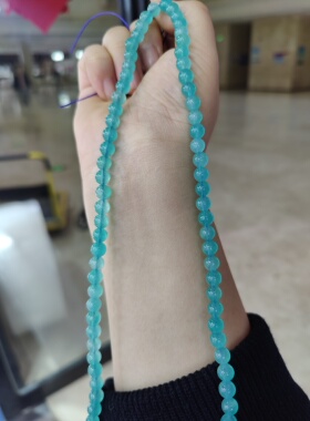 旗熠青云旗郝熠然应援色天河石手链女款单圈手串