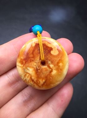 妖孽平安扣文玩项链