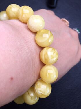 天然俄料蜡质手串