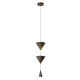 Bedside chandelier wall minimalist bar spotlight chandelier light