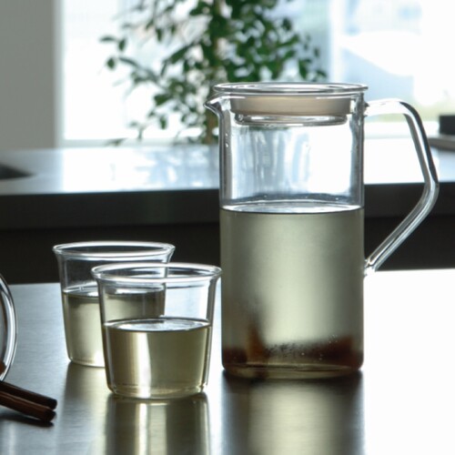 日本进口KINTO玻璃冷水壶耐高温凉水杯家用装水壶果汁壶开水壶 - 图3