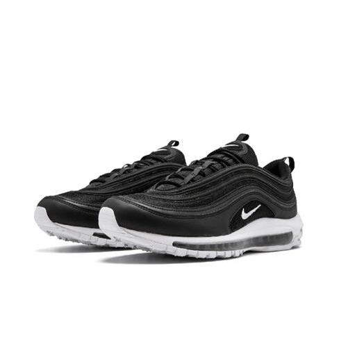 现货特价耐克Air Max97男子纯黑子弹头全掌气垫跑步鞋921826-001 - 图0