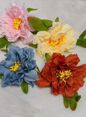 2025新款牡丹花戒指花朵指尖生花