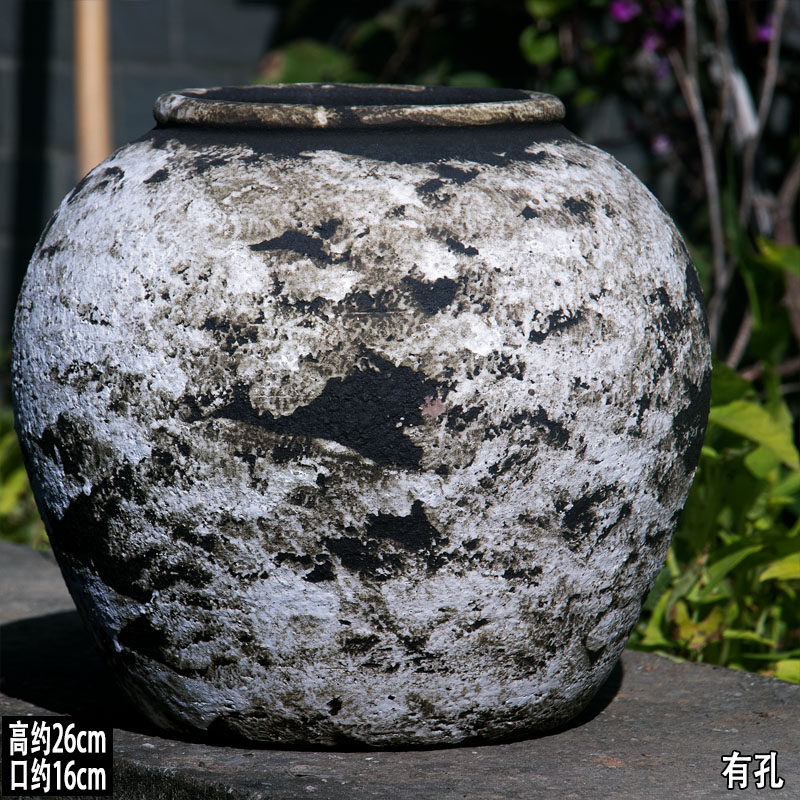 复古透气陶盆三角梅冬青陶土盆大号多肉盆蝴蝶兰花盆家用龟背竹盆,淘宝优惠券,粉丝福利购,淘宝优惠卷