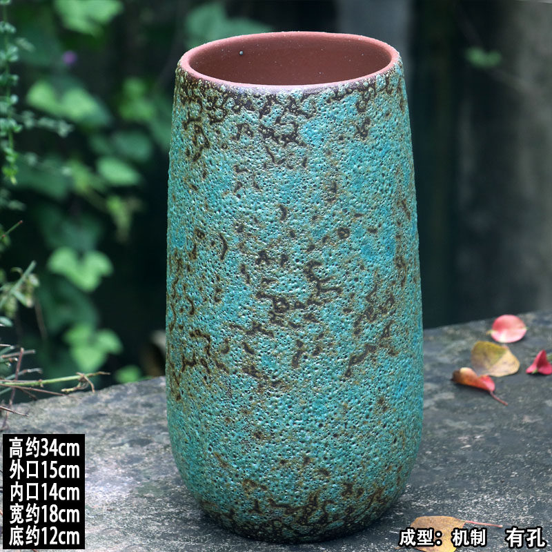 粗陶透气花盆陶瓷多肉盆高筒陶罐三角梅冬青陶盆蕙兰盆景盆宜兴盆,淘宝优惠券,粉丝福利购,淘宝优惠卷