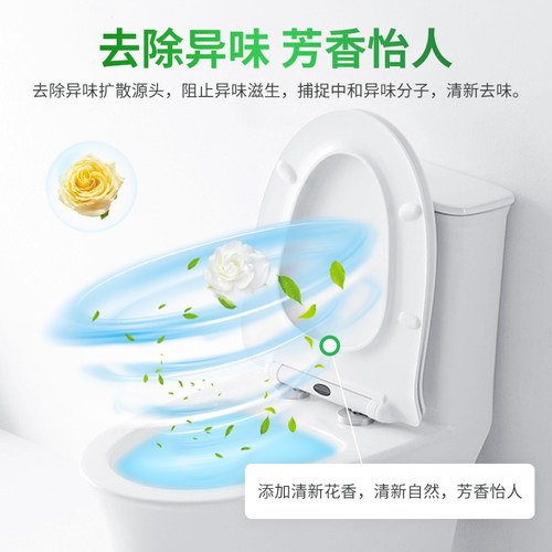 绿伞洁厕灵洁厕液2瓶 厕所除臭除垢去污马桶清洗清洁剂强力厕洁净 - 图1