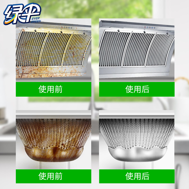 绿伞油烟净抽油烟机强力去清洗剂 绿伞家居油污清洁剂