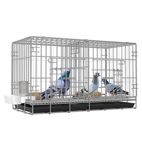 鸽子笼子家用养鸽专用笼折叠鸽笼鸽舍鸽子窝可配对大号繁殖鸽子笼 - 图3