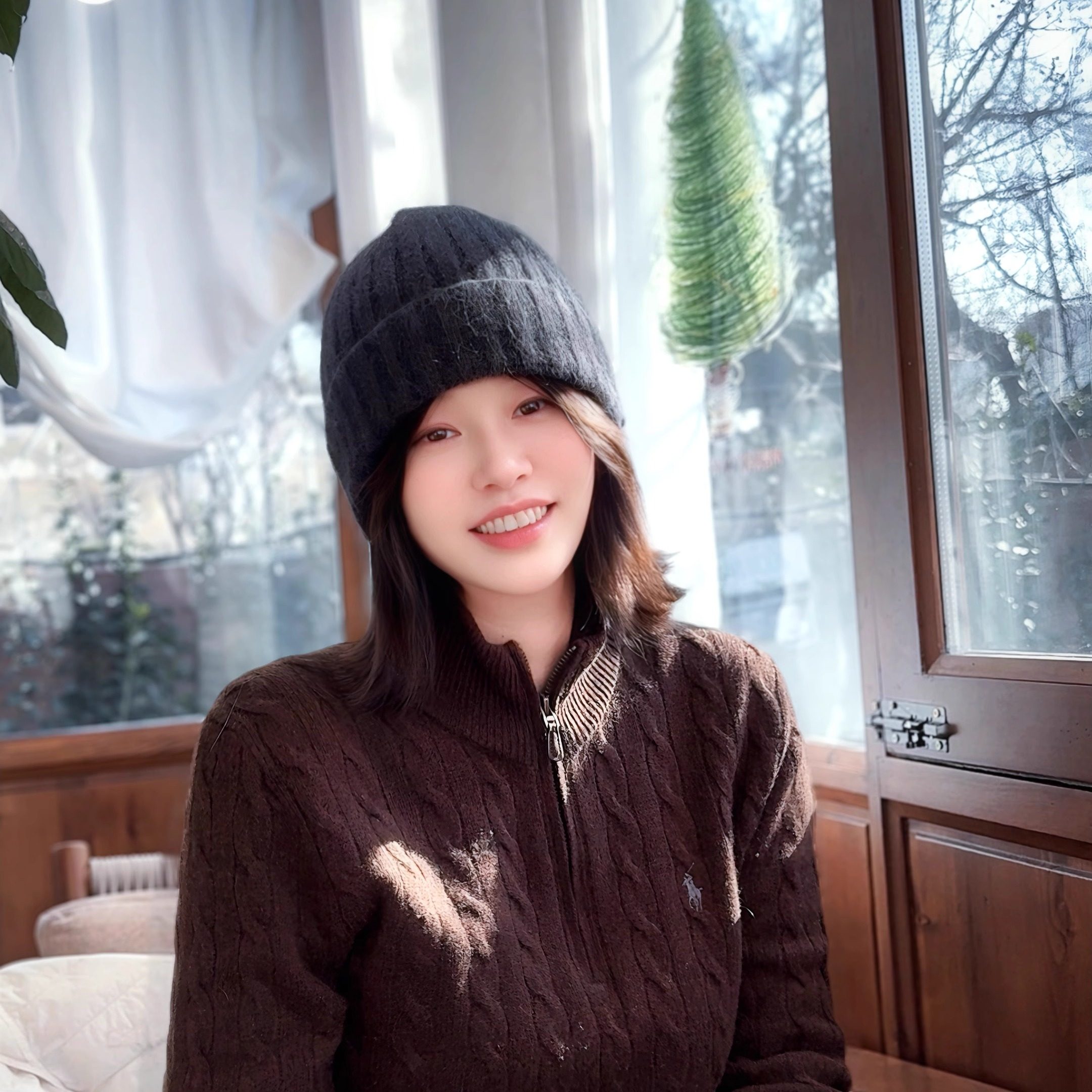 兔毛保暖毛线帽子女冬韩国东大门代购百搭针织护耳帽冷帽护耳帽潮,淘宝优惠券,粉丝福利购,淘宝优惠卷