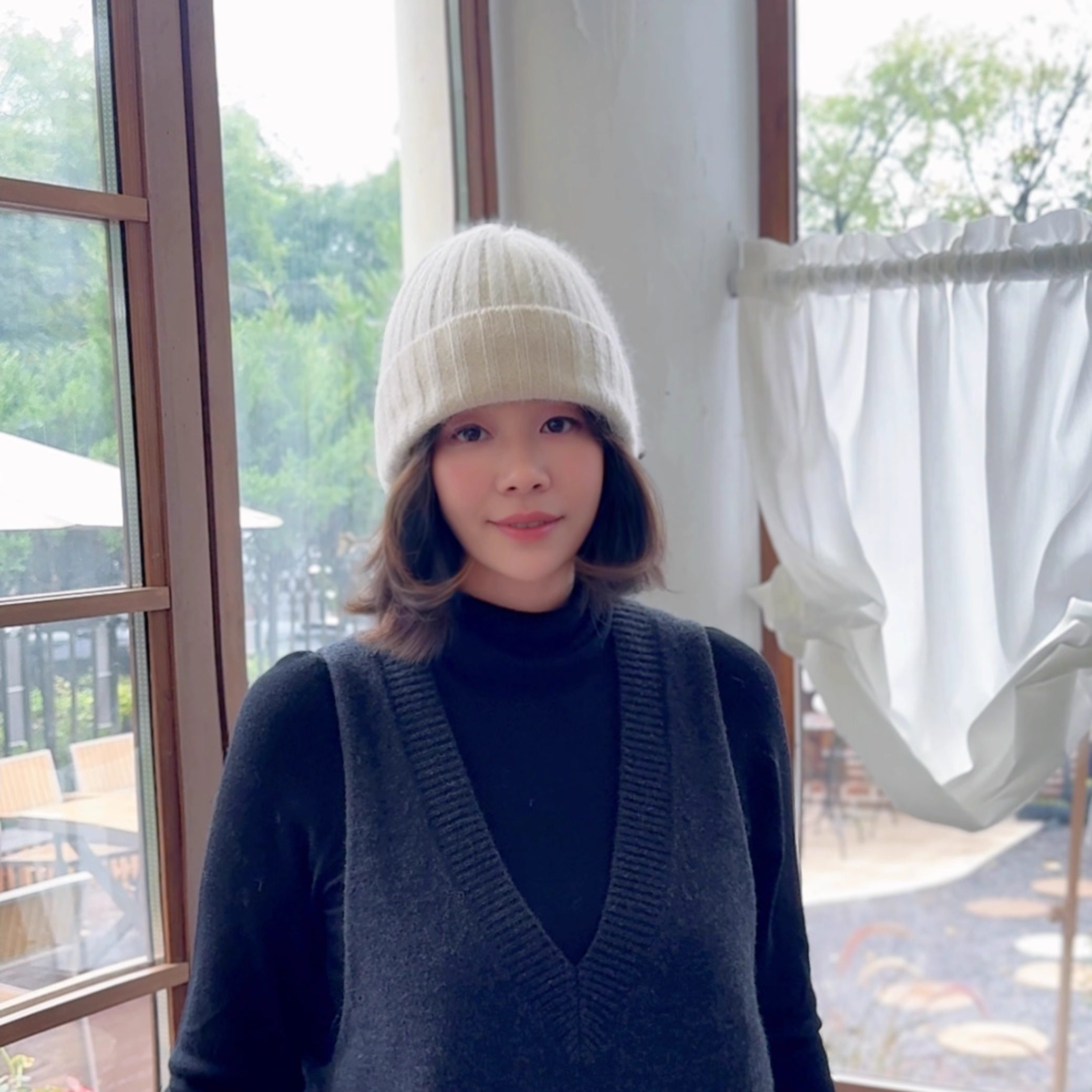 兔毛保暖毛线帽子女冬韩国东大门代购百搭针织护耳帽冷帽护耳帽潮,淘宝优惠券,粉丝福利购,淘宝优惠卷