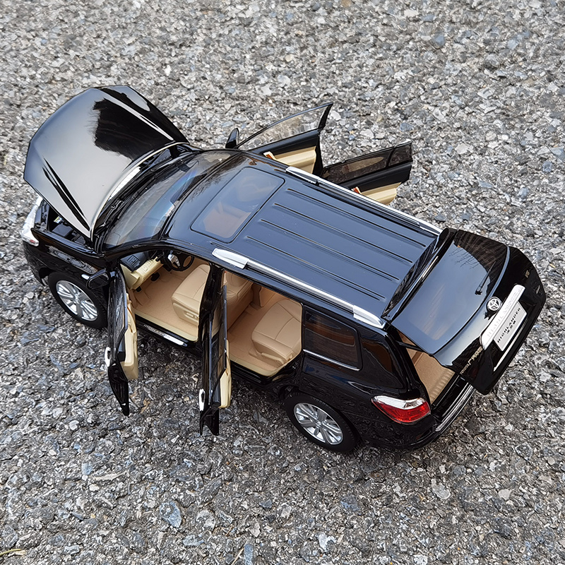 原厂 1:18 2012款广汽丰田汉兰达 TOYOTA HIGHLAND汽车模型车模-图2