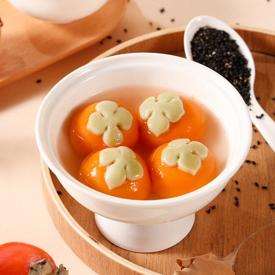 Daoxiang private house Wanshi Ruyi glutinous rice balls with black sesame filling and peanut kernels in various flavors Lantern Festival persimmon glutinous rice balls