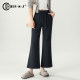 ພາກຮຽນ spring ເກົ້າຈຸດ boot-cut pants ກິລາຂອງແມ່ຍິງ flared pants