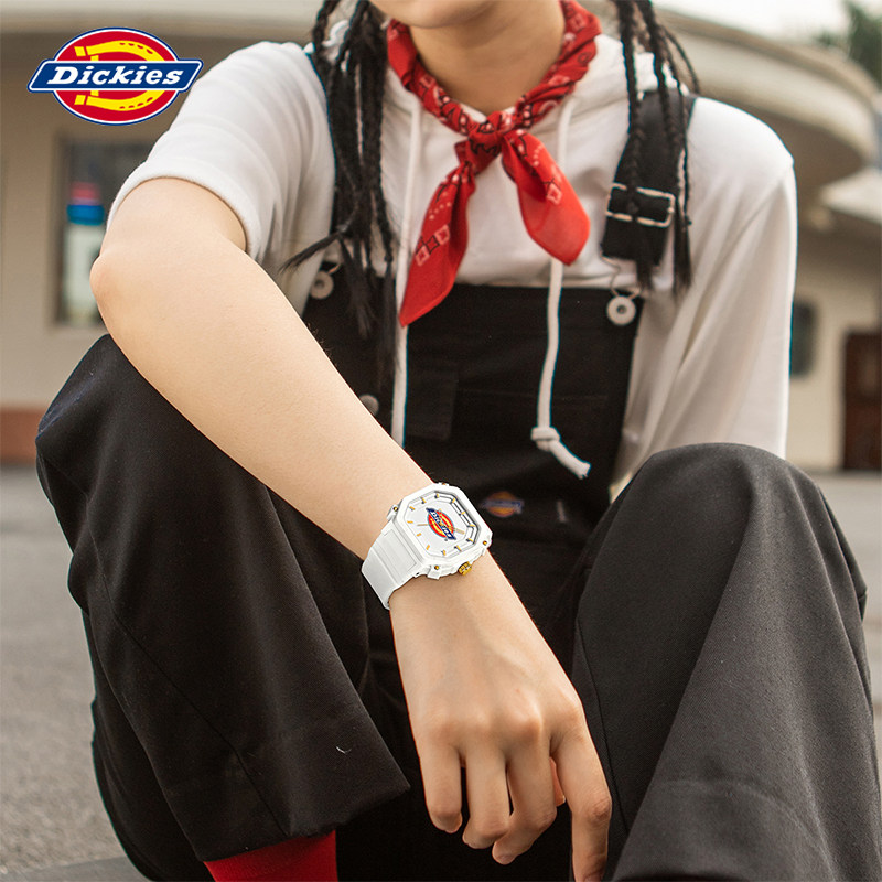 Dickies手表女款学生潮流小香风情侣表男高中生ins运动风 CL-439,淘宝优惠券,粉丝福利购,淘宝优惠卷