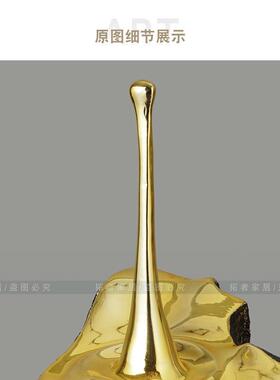 商城雕塑售楼处大厅装饰楼梯盘景观陈列摆设酒店大堂装饰品大摆件