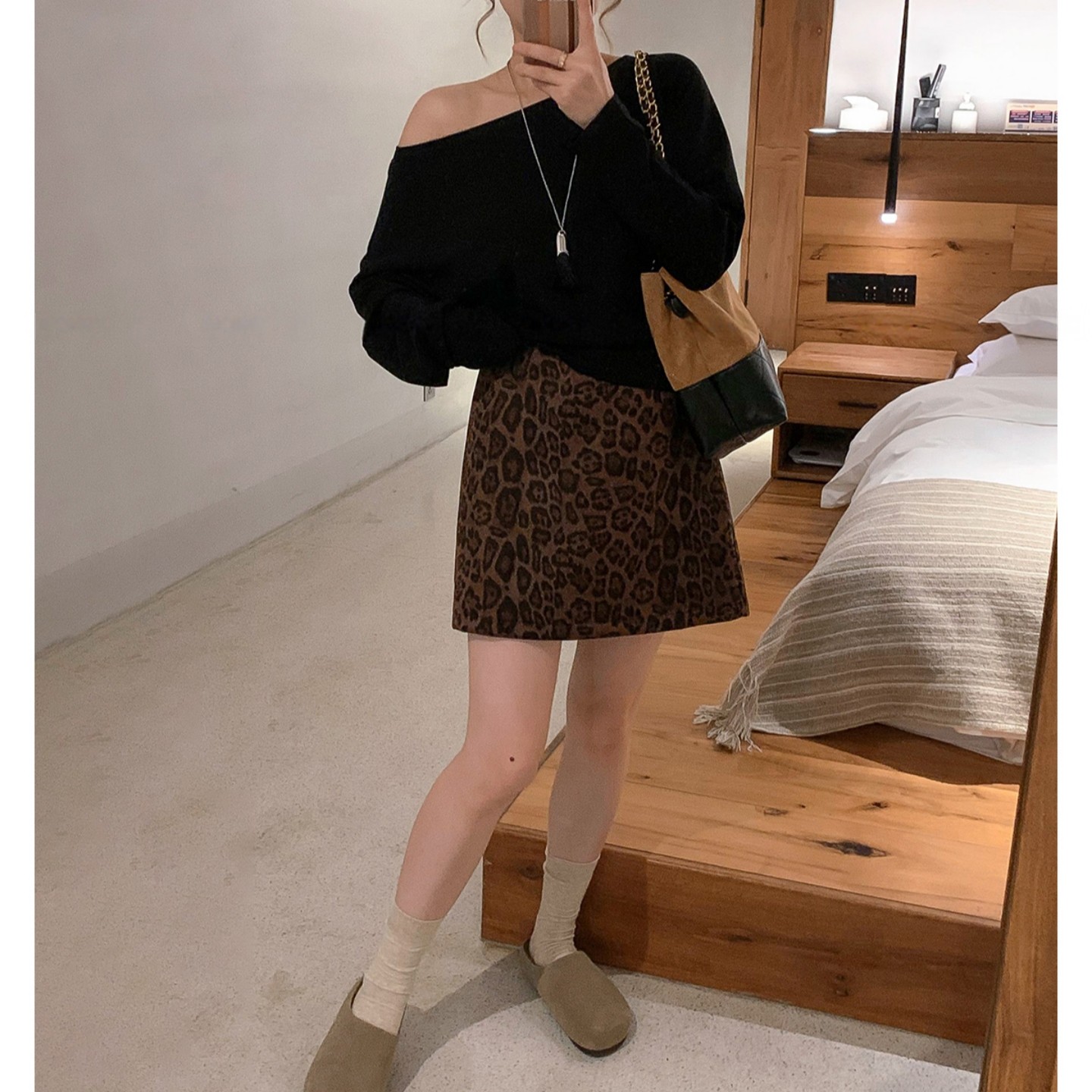 大码梨型身材半身裙女装2025新款秋季复古高腰短裙子防走光A字裙,淘宝优惠券,粉丝福利购,淘宝优惠卷