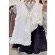 Plus size ໄຂມັນ mm ຮູບແບບຫວານເກົາຫຼີ ຫຼຸດຜ່ອນເຊື້ອລາ V-neck tie sleeveless shirt women's summer all-match niche tops