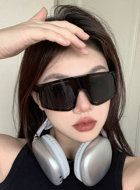 2026新户外防风男女骑行摩托自行车墨镜遮阳大框欧美运动太阳眼镜