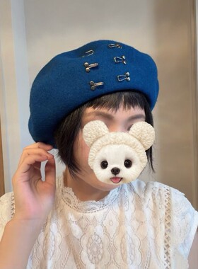 王俊凯同款国现02717*02641*02591*02538带钩贝雷帽CA4LA MERET