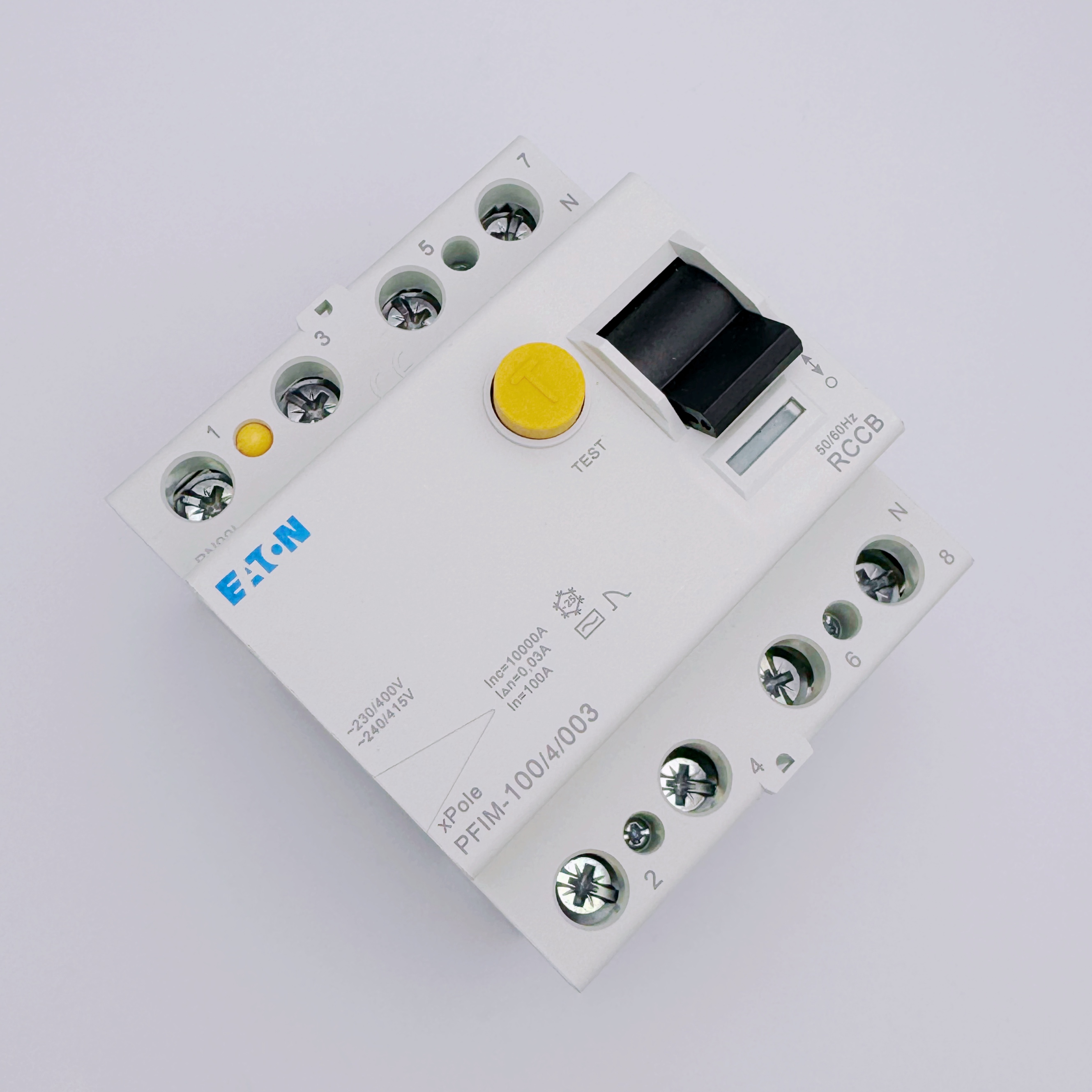 EATON伊顿漏电保护断路器PFIM-63 25 40 80 100/4/003 30mA瞬动型 - 图3