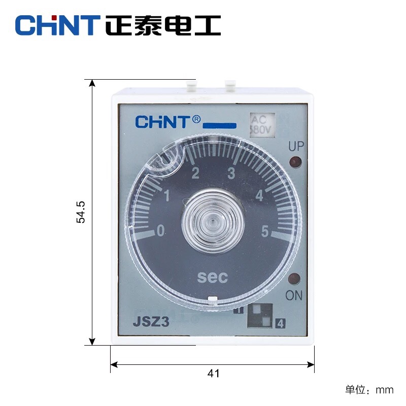 正泰通电延时时间继电器ST3P JSZ3A-A A-B AC220V 380V 110VDC24V - 图0