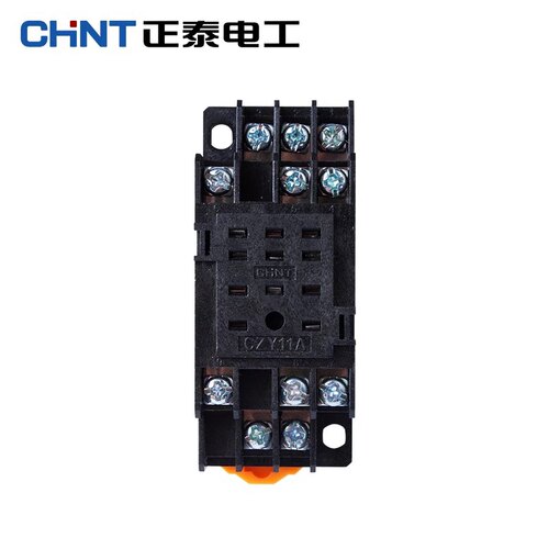 正泰小型中间继电器底座CZY11A 11只脚JZX-22F/3Z HH53P MY3NJ DC - 图1