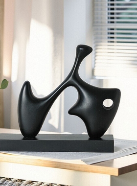 树脂雕塑竖琴摆件家居软装饰品