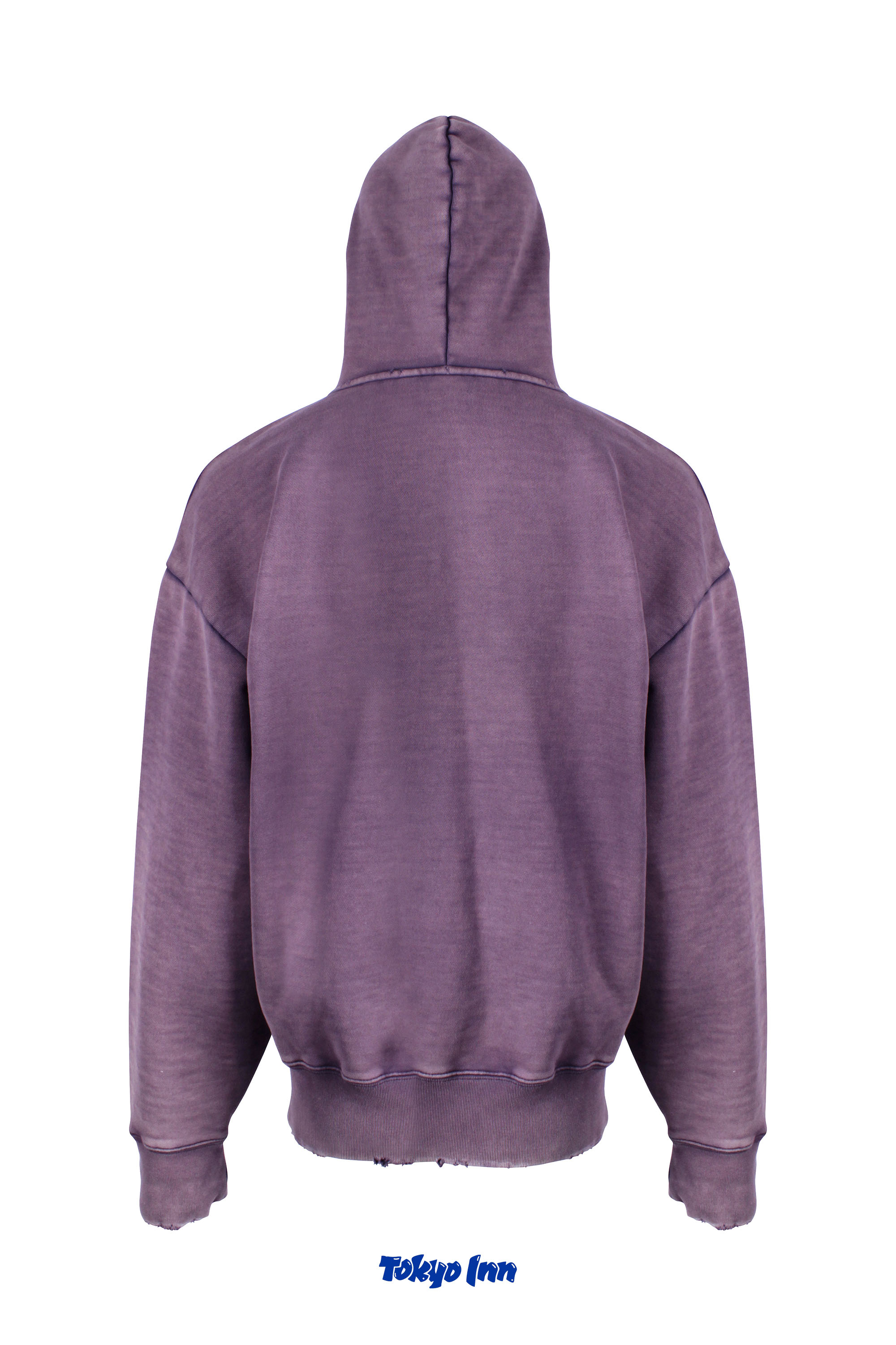 Far archive VINTAGE WASHEDHOODIE破坏水洗做旧棱骨连帽vibe卫衣 - 图2