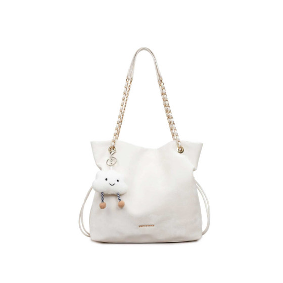 Amy Rabbit Women's Bag 2026 New Daily Casual Simple Solid Color Versatile Commuting Fashion Western Style Shoulder Crossbody Bag