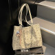Amy Rabbit Women's Bag 2026 New Fashion Commuting Large Capacity Chain Jelly Bag Western Trendy Shoulder Tote Bag