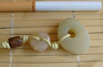 (featured) (100 hitch) (ancient color ancient incense) Qinghai jade (yellow mouth stock) --- imitation ancient personality pendant