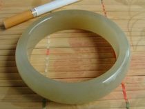 (jade material wines) (100 hitch) Qinghai jade (green white jade light sugar playful color) ---- bracelets --- 3#