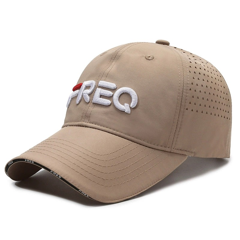 FREQ【新款正品】棒球帽夏季薄款硬顶透气网防晒遮阳户外跑步休闲 - 图3