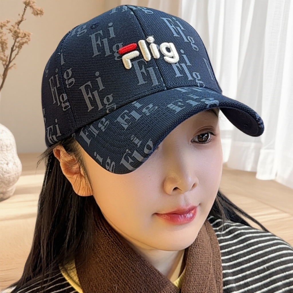 【Flig正品】显脸小秋冬印花帽子品牌显年轻男士女士都可戴棒球帽,淘宝优惠券,粉丝福利购,淘宝优惠卷