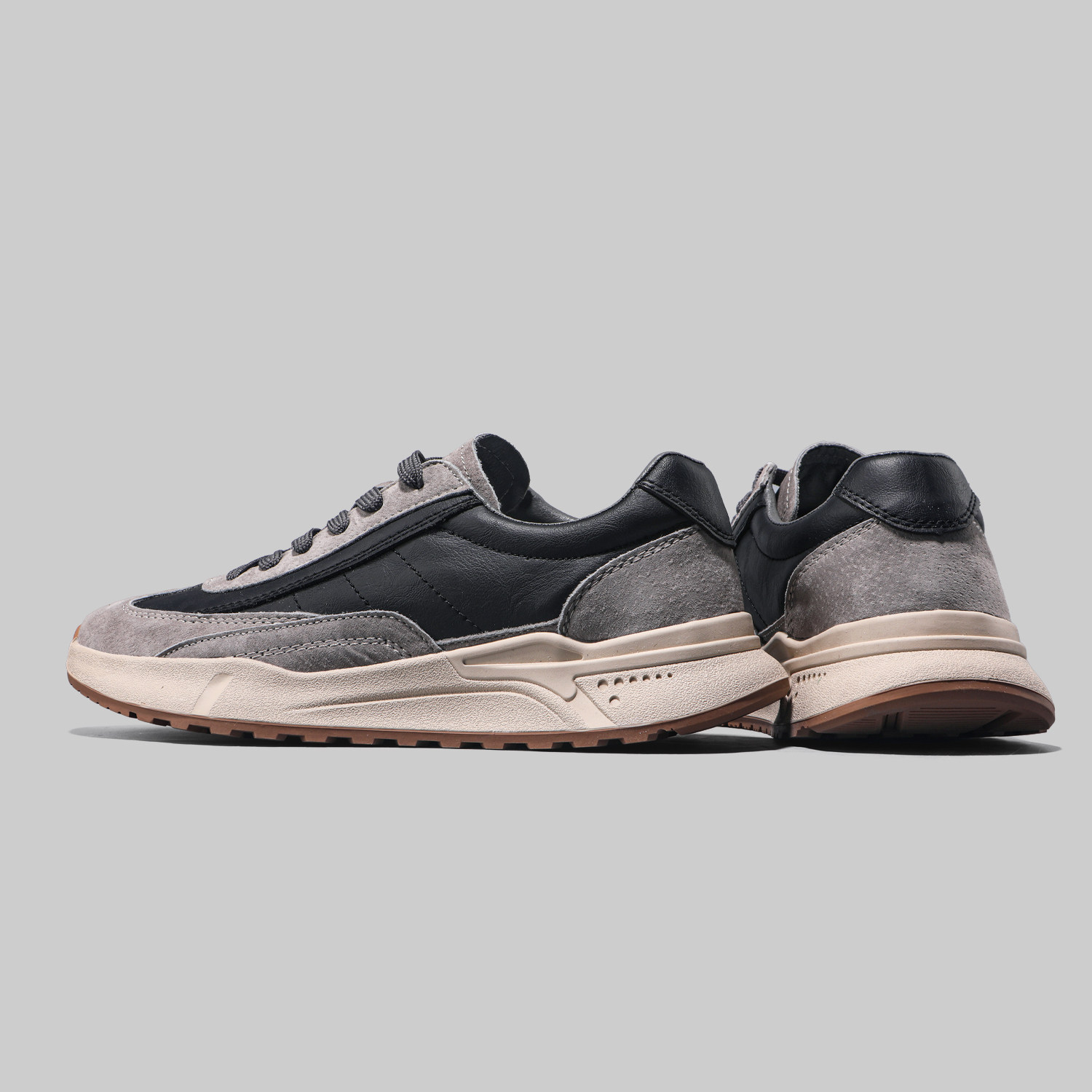 出口外贸高品质低帮男鞋复古百搭猪反绒皮板鞋潮流时尚运动休闲鞋,淘宝优惠券,粉丝福利购,淘宝优惠卷