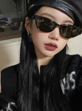 明星同款太阳镜男女通用猫眼墨镜