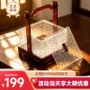 New Chinese tea ceremony storage box, high-definition gift box, tea set, trendy tea set, tea tasting organization box, simple PMMA