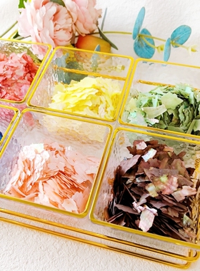 天然薄片指甲碎片非遗螺钿贝壳片美甲饰品鲍鱼片漆画珐琅掐丝材料